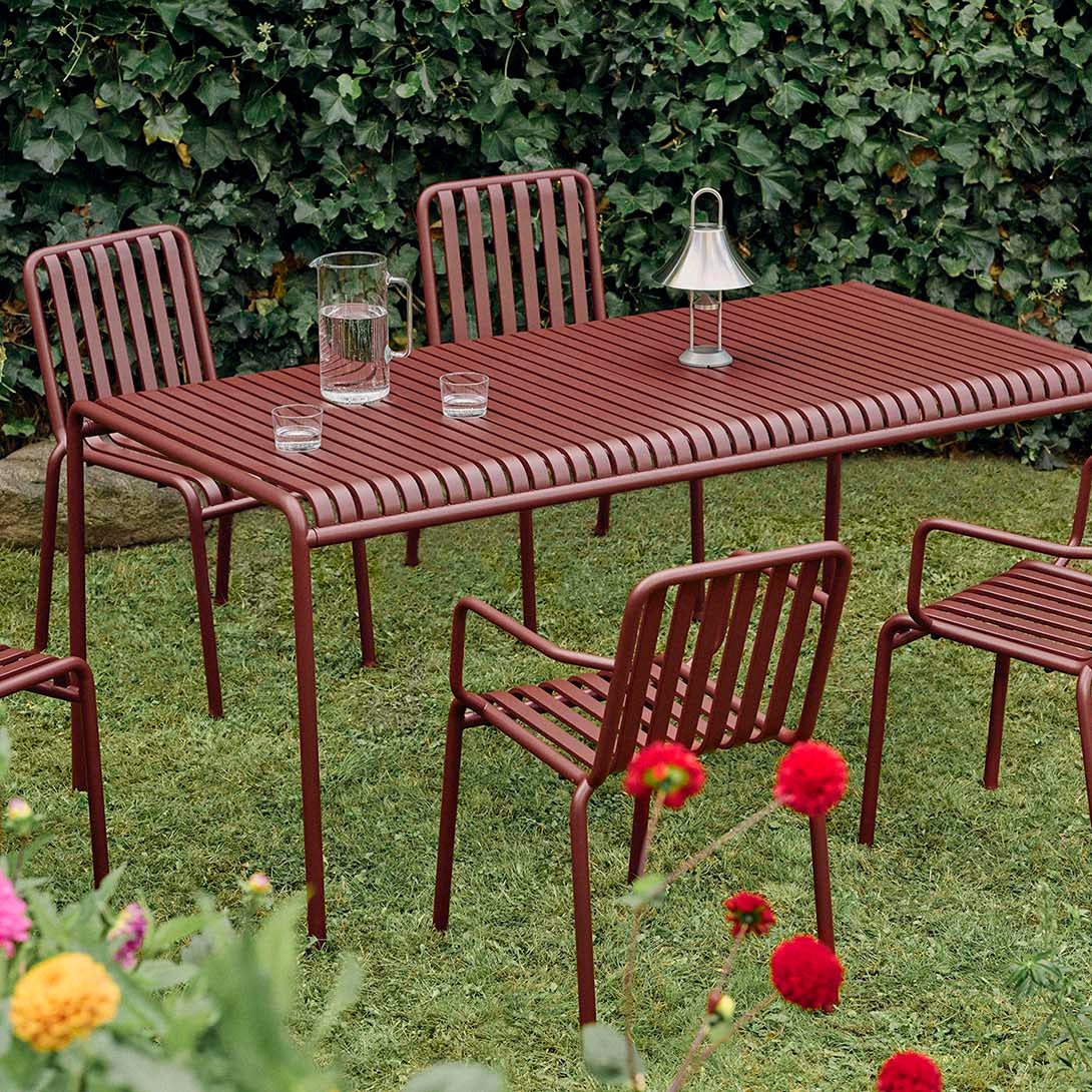 HAY Palissade Armchair Iron Red
