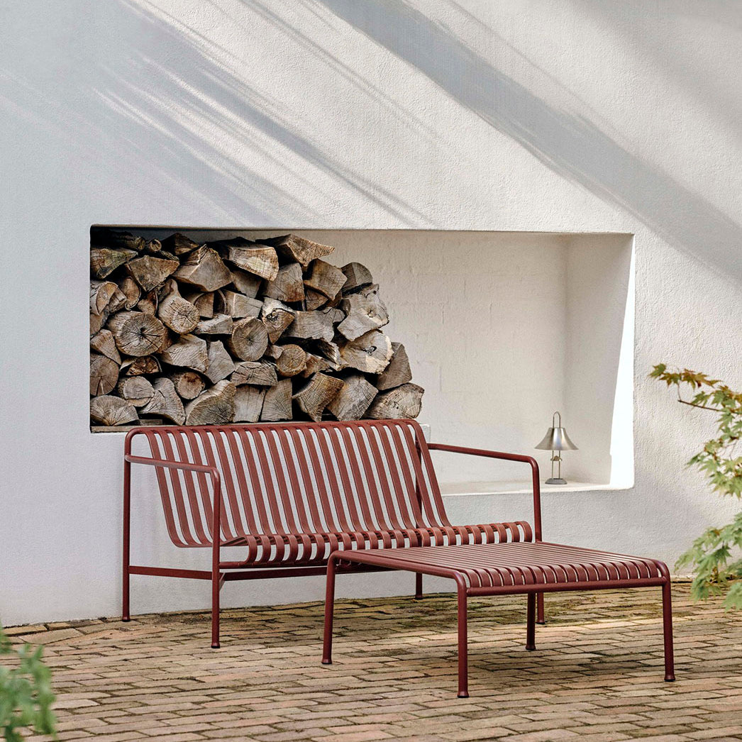 HAY Palissade Low Table Iron Red