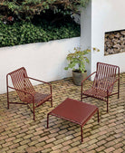 HAY Palissade Low Table Iron Red