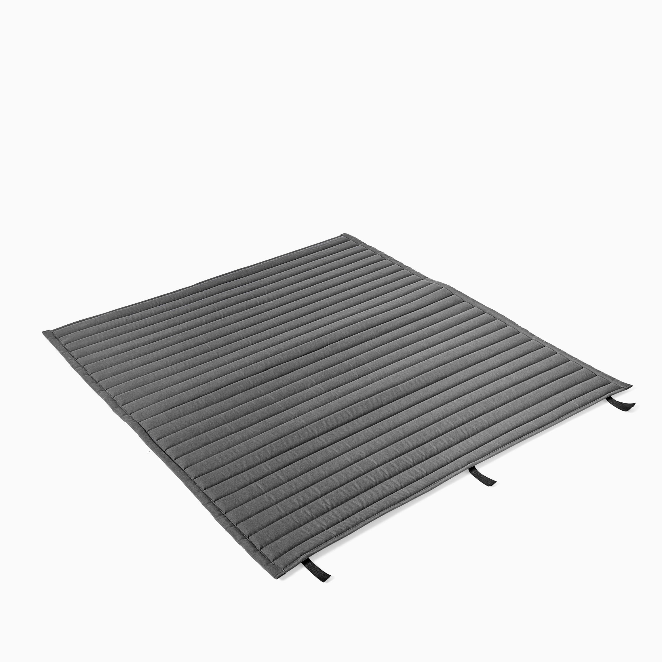 HAY Palissade Seat Cushion for Lounge Sofa - Quilted Anthracite