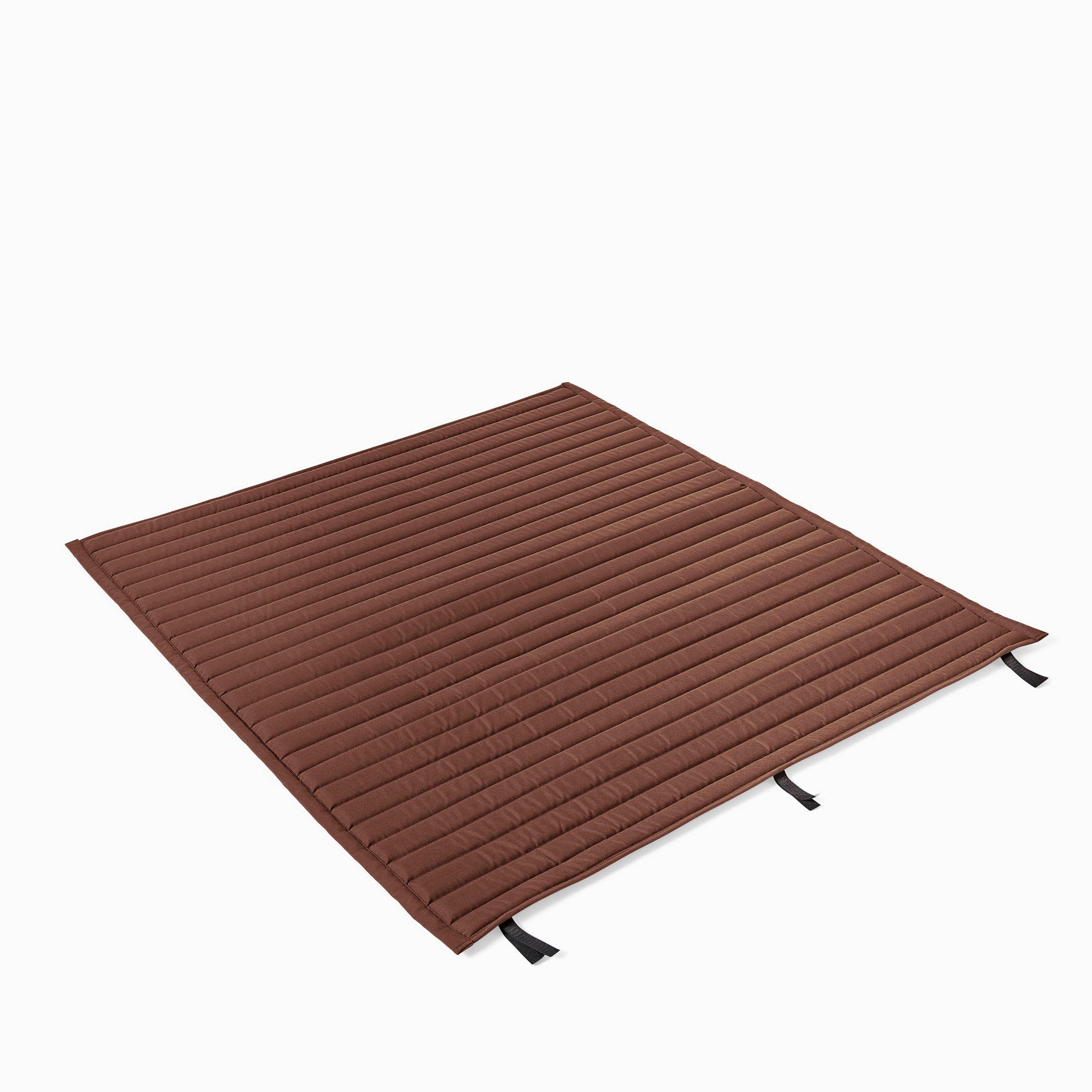 HAY Palissade Seat Cushion for Lounge Sofa - Quilted Iron Red