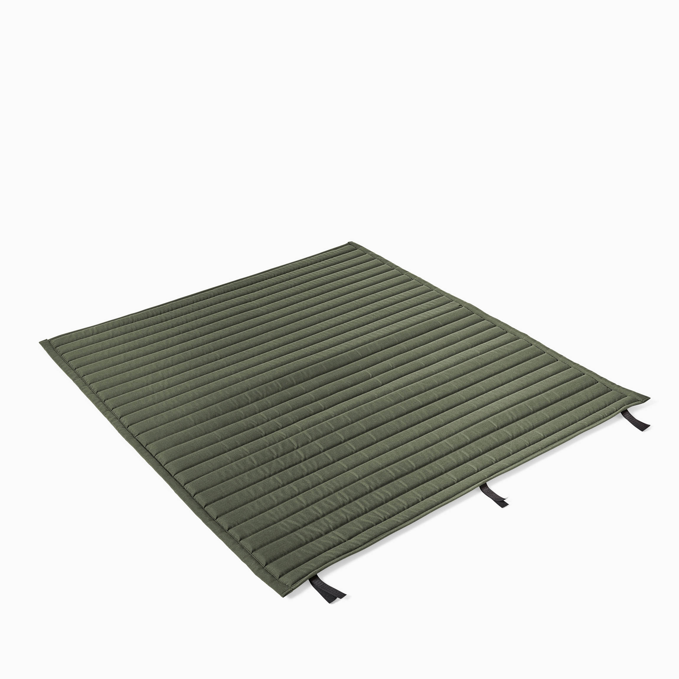 HAY Palissade Seat Cushion for Lounge Sofa - Quilted Olive