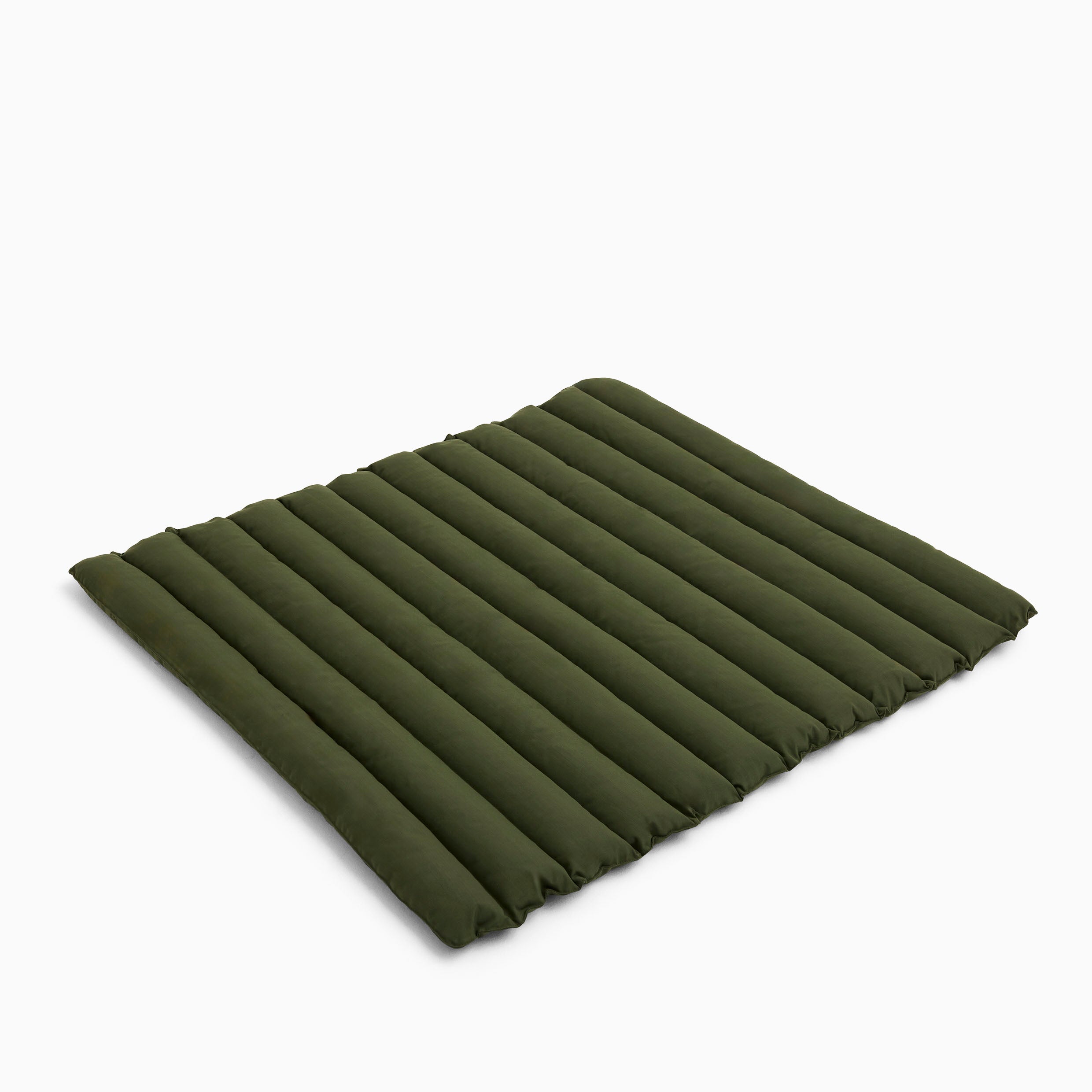 HAY Palissade Seat Cushion for Lounge Sofa - Soft Quilted Olive