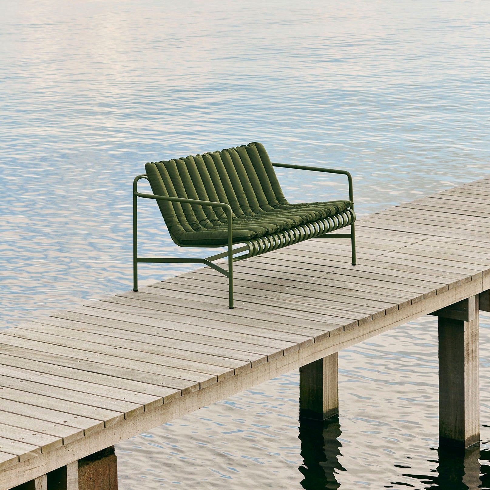 HAY Palissade Seat Cushion for Lounge Sofa - Soft Quilted