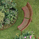 HAY Palissade Park Dining Bench In Iron Red