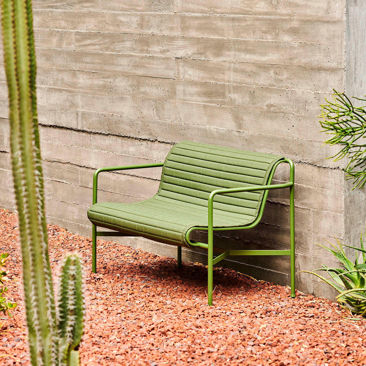 HAY Palissade Seat Cushion for Dining Bench - Quilted