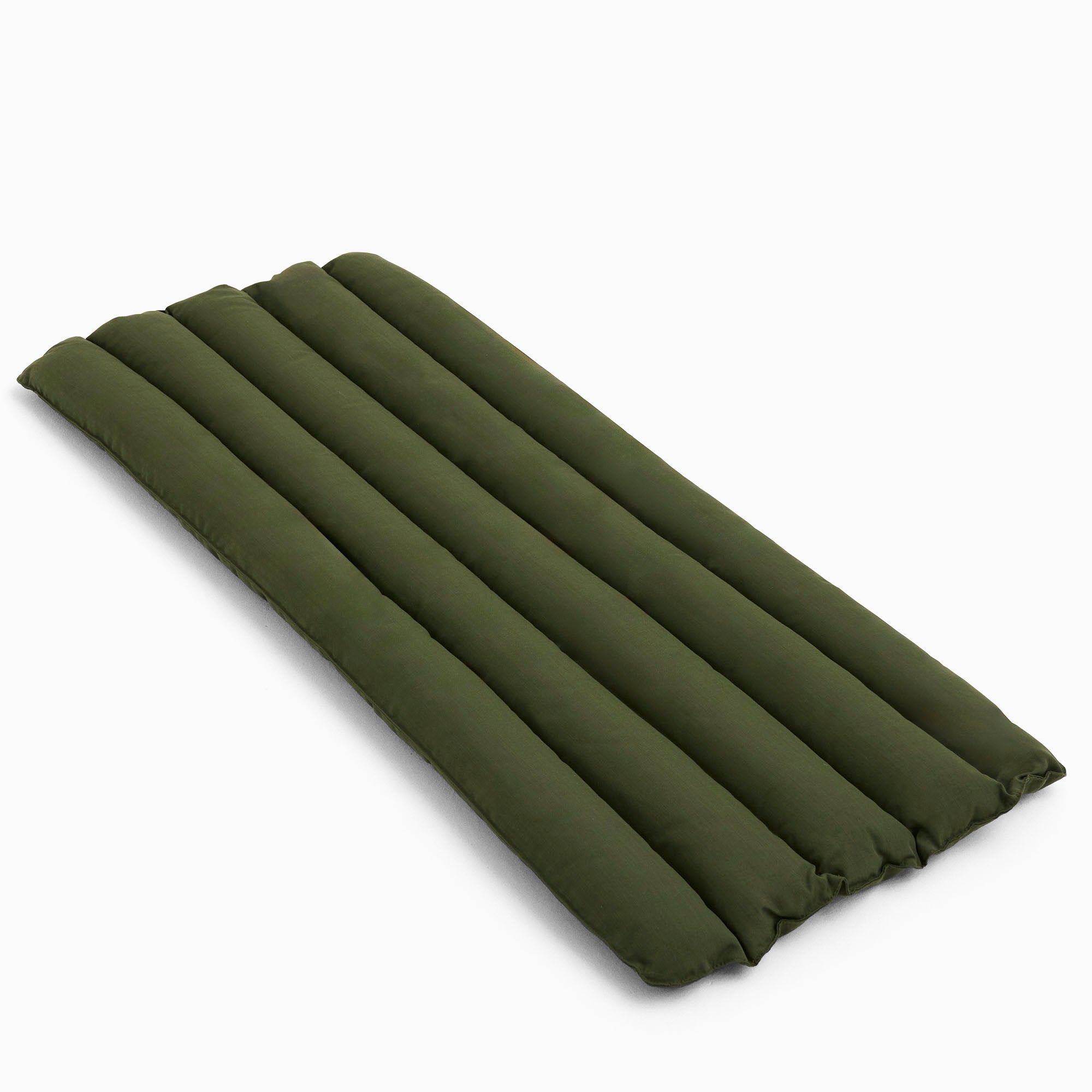 HAY Palissade Seat Cushion for Lounge Armchair High - Soft Quilted Olive