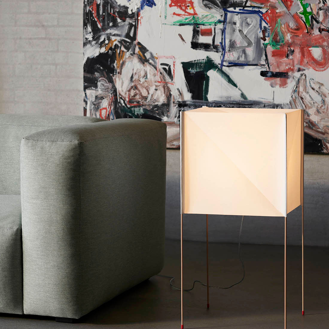 HAY Paper Cube Floor Lamp