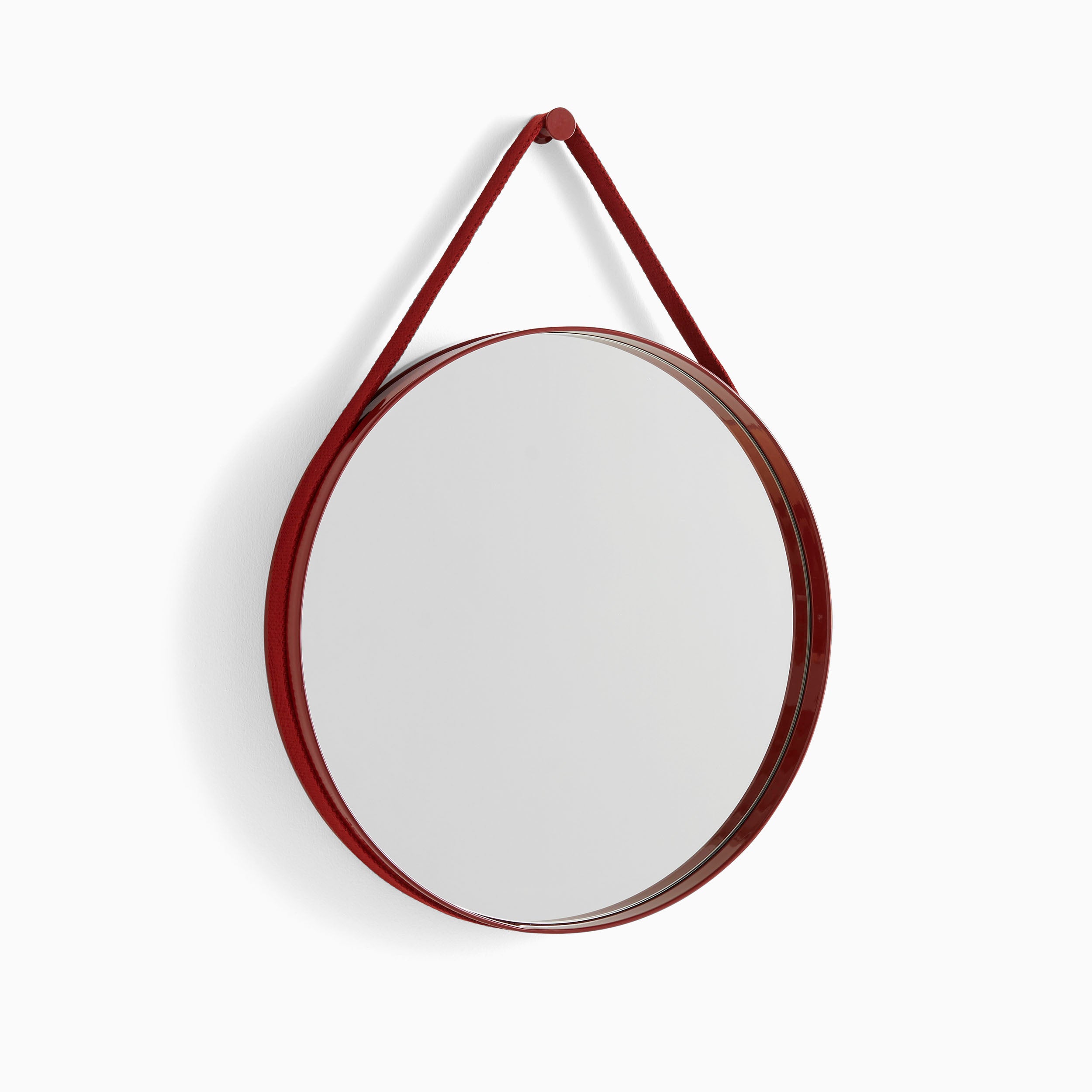 HAY Strap Mirror 50cm Red