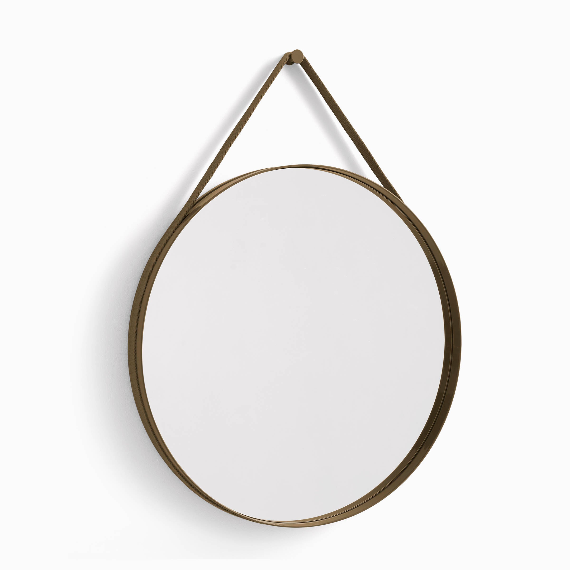HAY Strap Mirror 70cm Light Brown