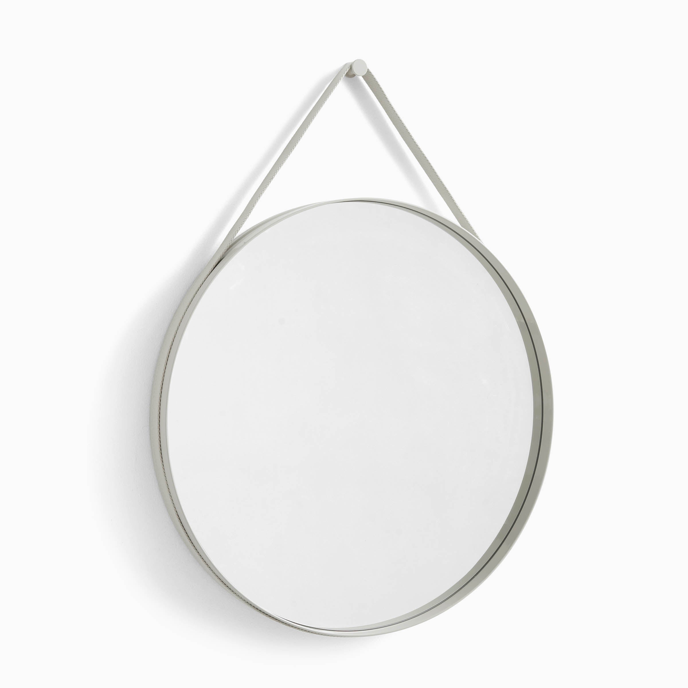 HAY Strap Mirror 70cm Light Grey