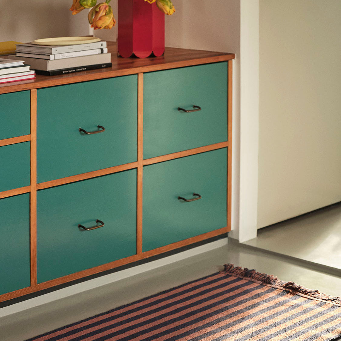 HAY Stripes and Stripes 300x65cm Navy Cacao