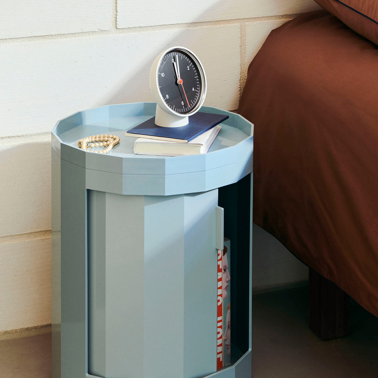 HAY Table Clock - Black