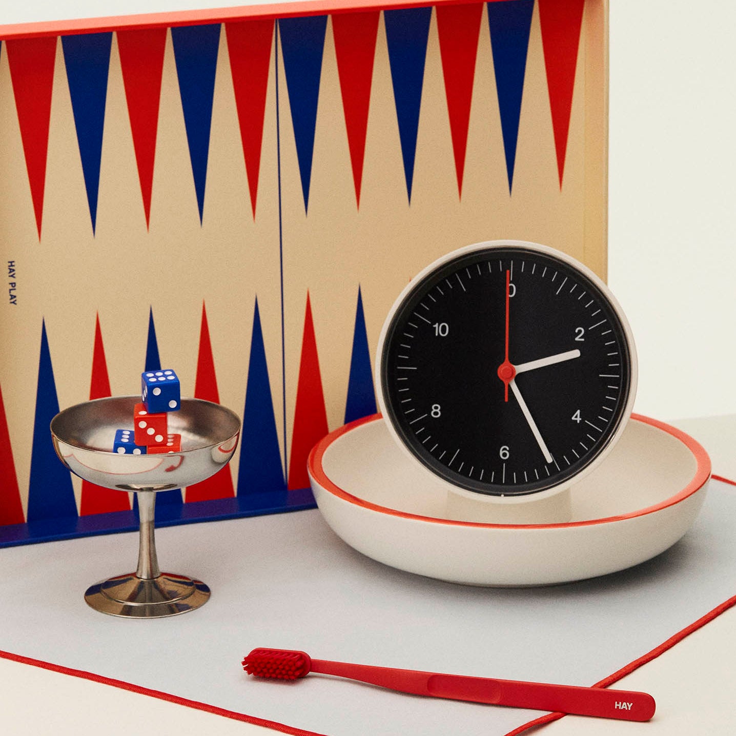 HAY Table Clock - Black