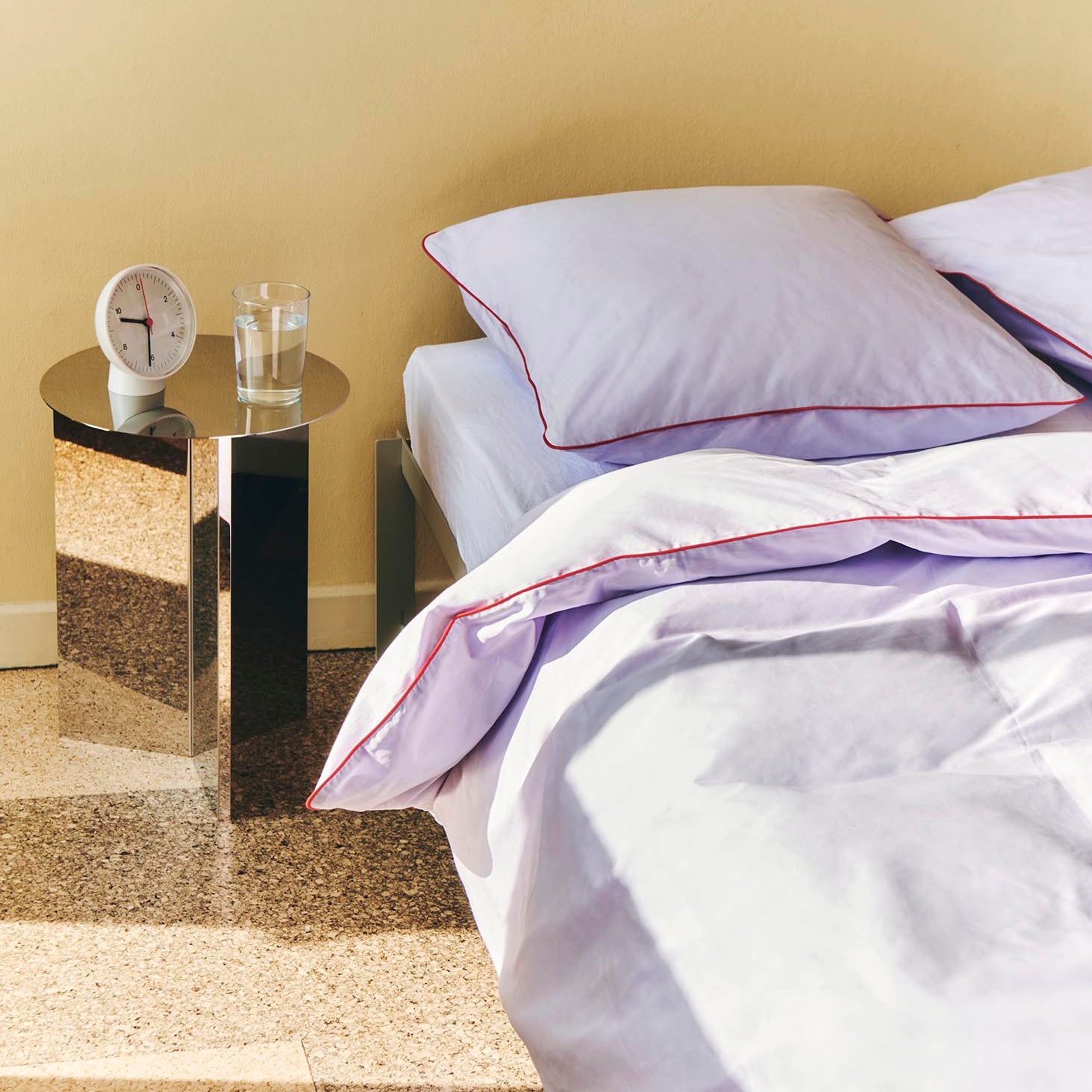 HAY Table Clock - White