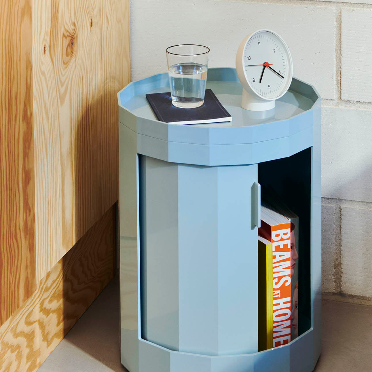 HAY Table Clock - White