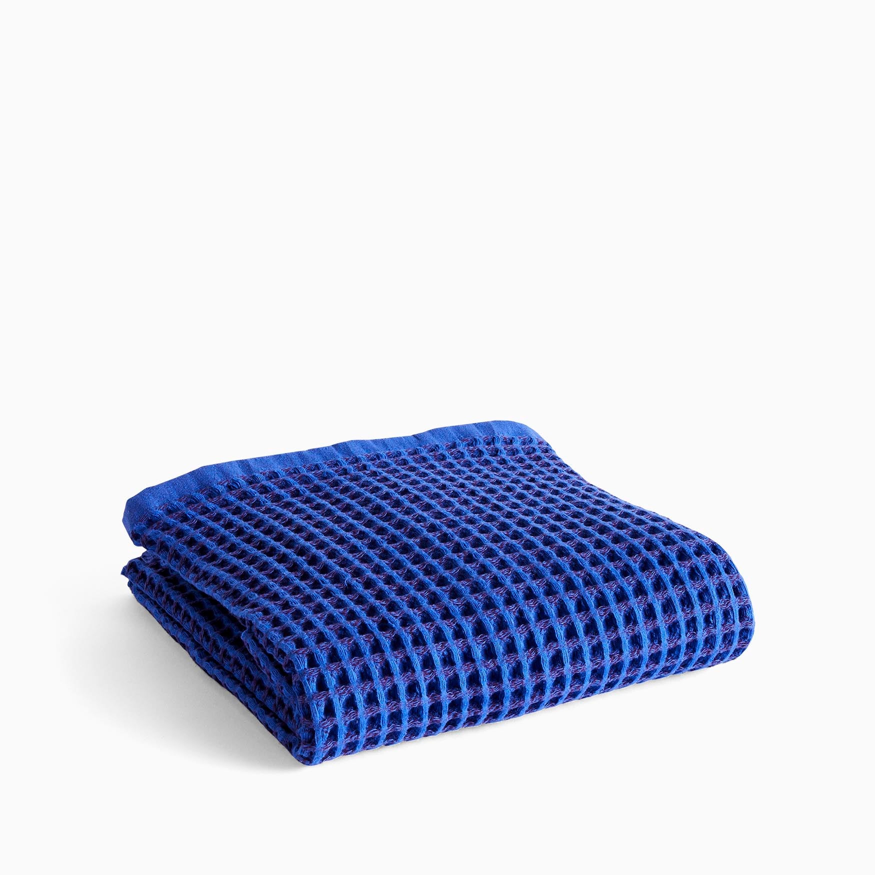 HAY Waffle Bath Towel - Vibrant Blue – Arrival Hall