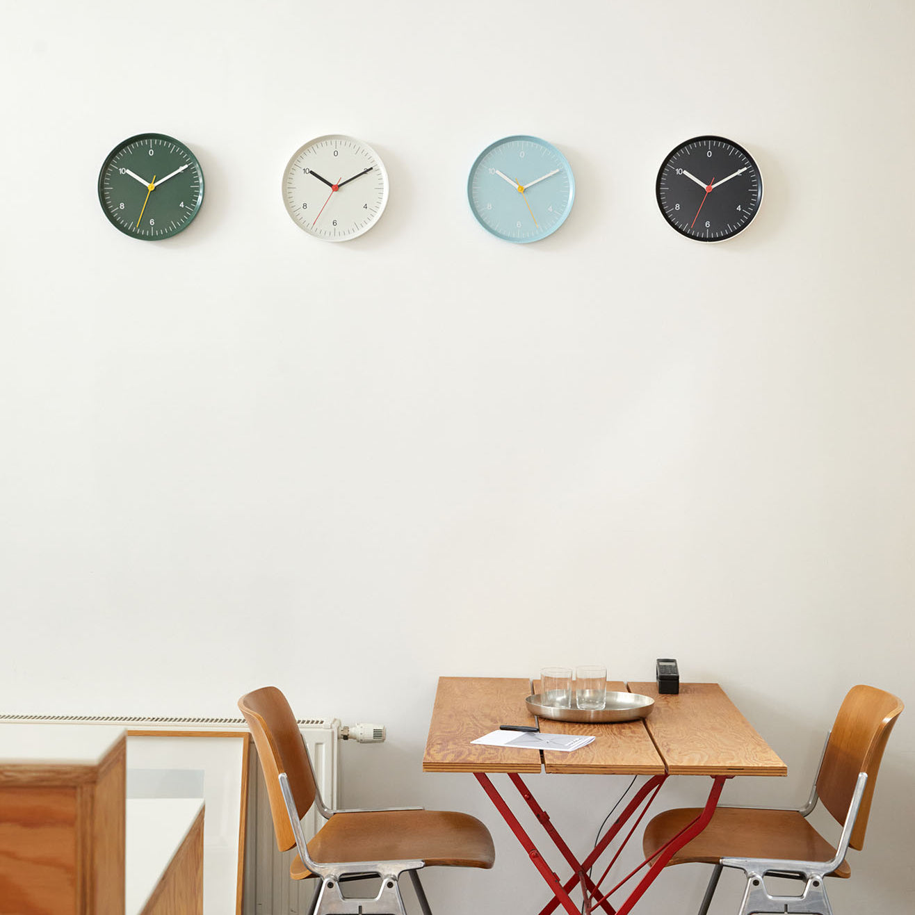 HAY Wall Clock Green