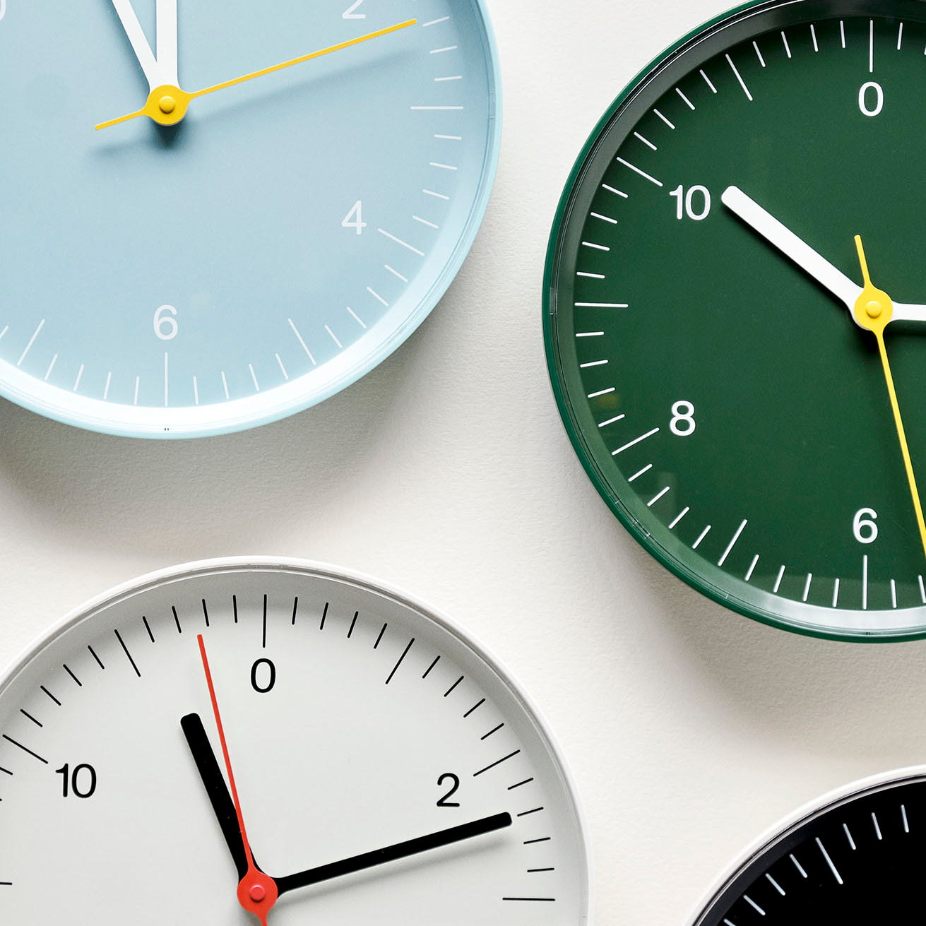 HAY Wall Clock Green