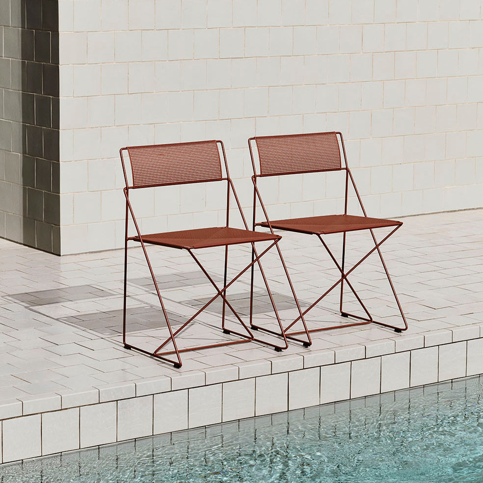 HAY X Line Chair Iron Red