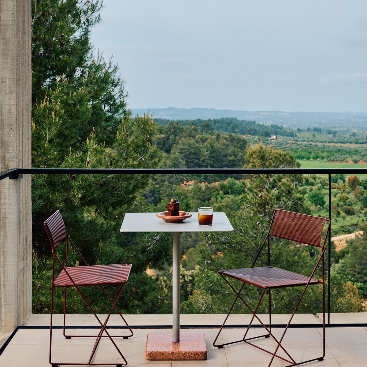 HAY X Line Chair Iron Red