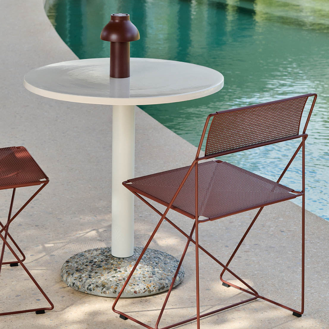 HAY X Line Chair Iron Red