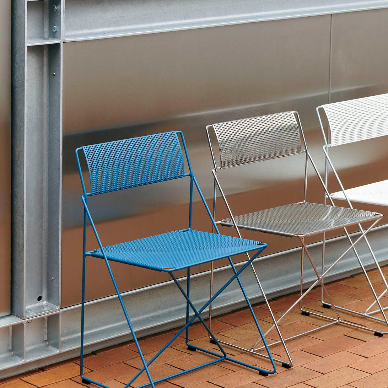 HAY X Line Chair Powder Blue