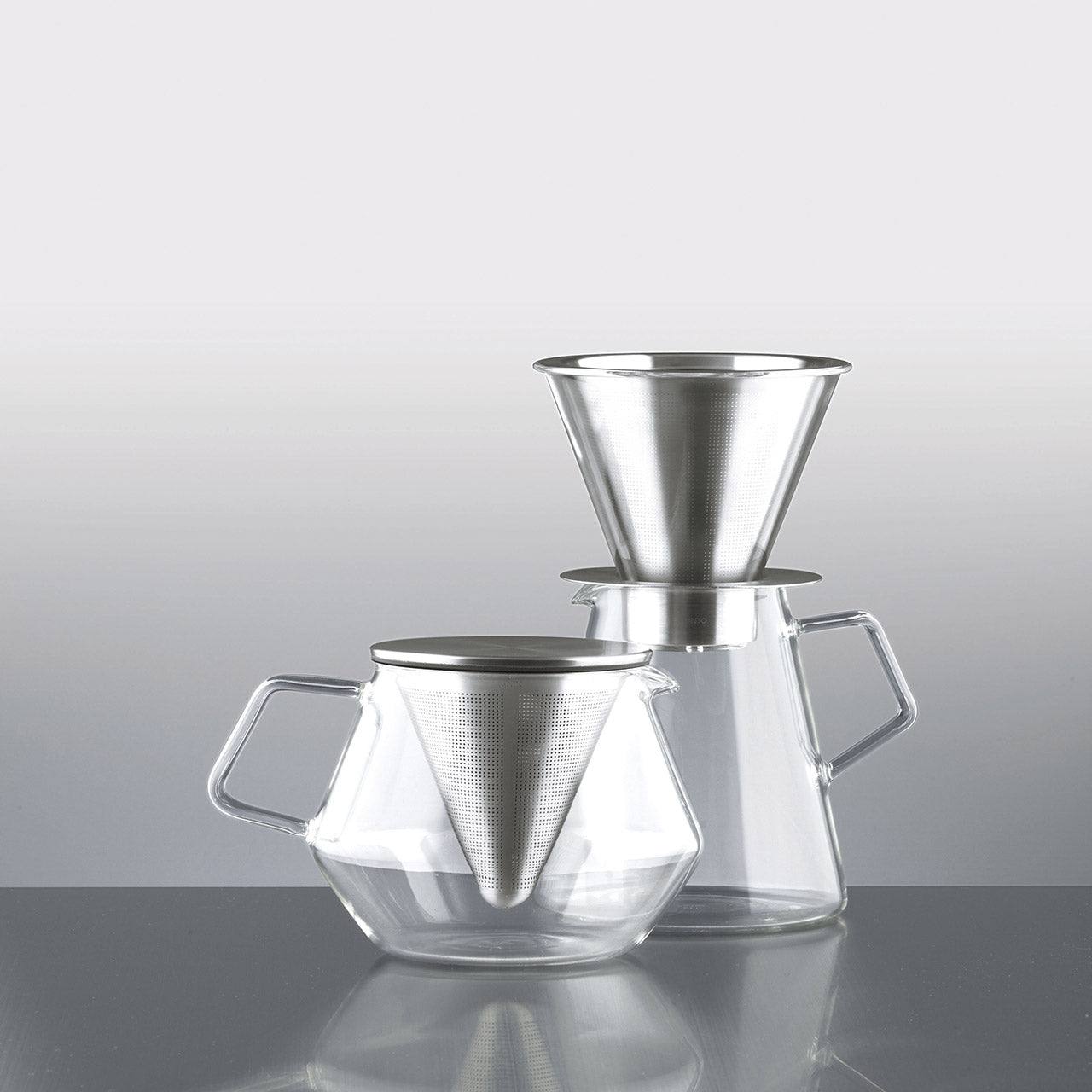 Kinto Carat Heat-Resistant Glass Teapot 850ml