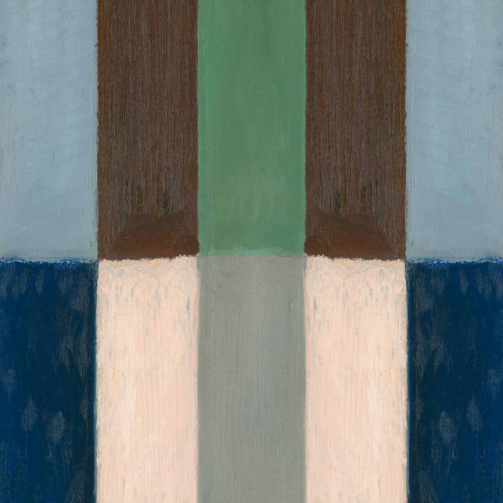 Lisa Lindh Quiet Landscape Abstract Art Print on Archival Paper