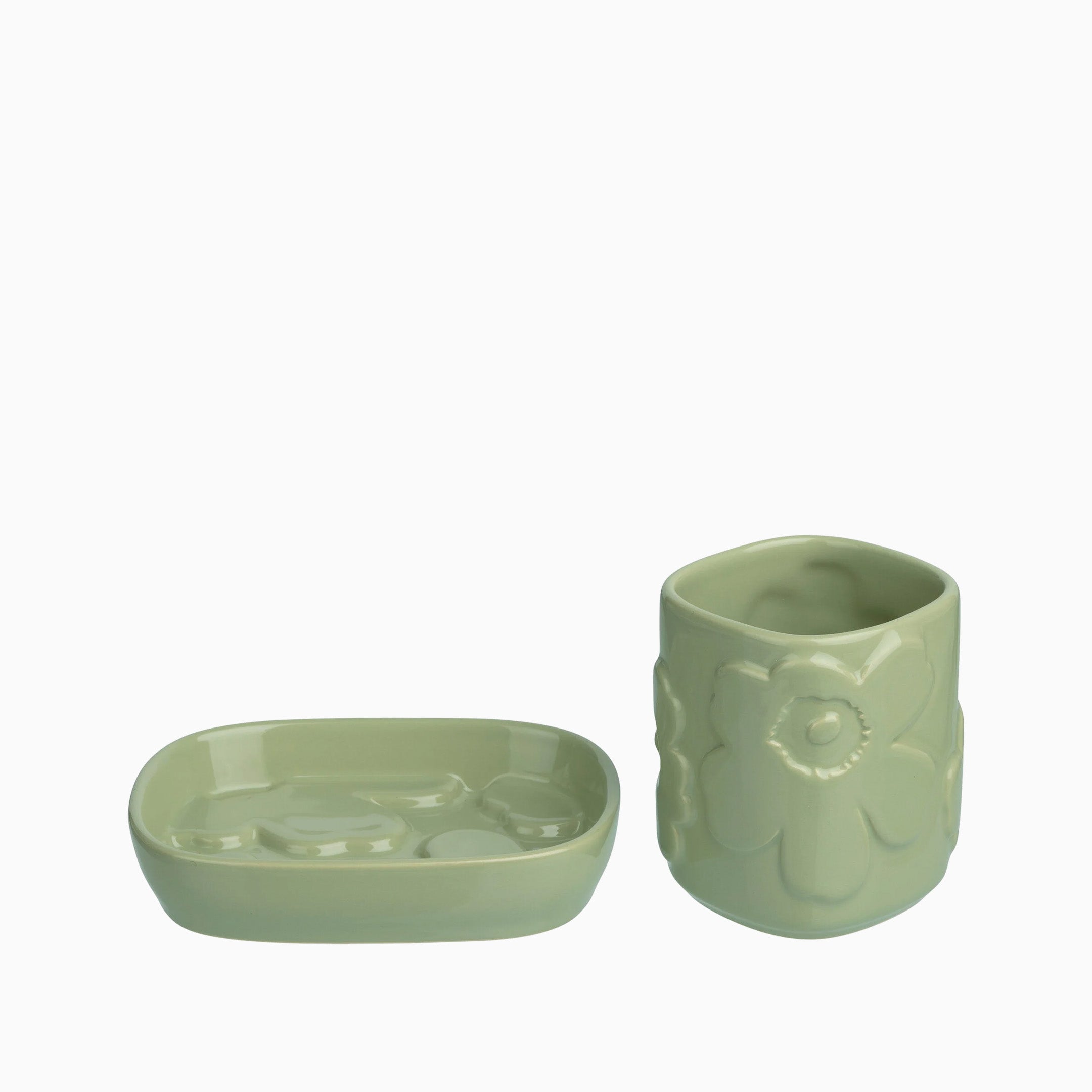 Marimekko Unikko Bathroom Set Pear