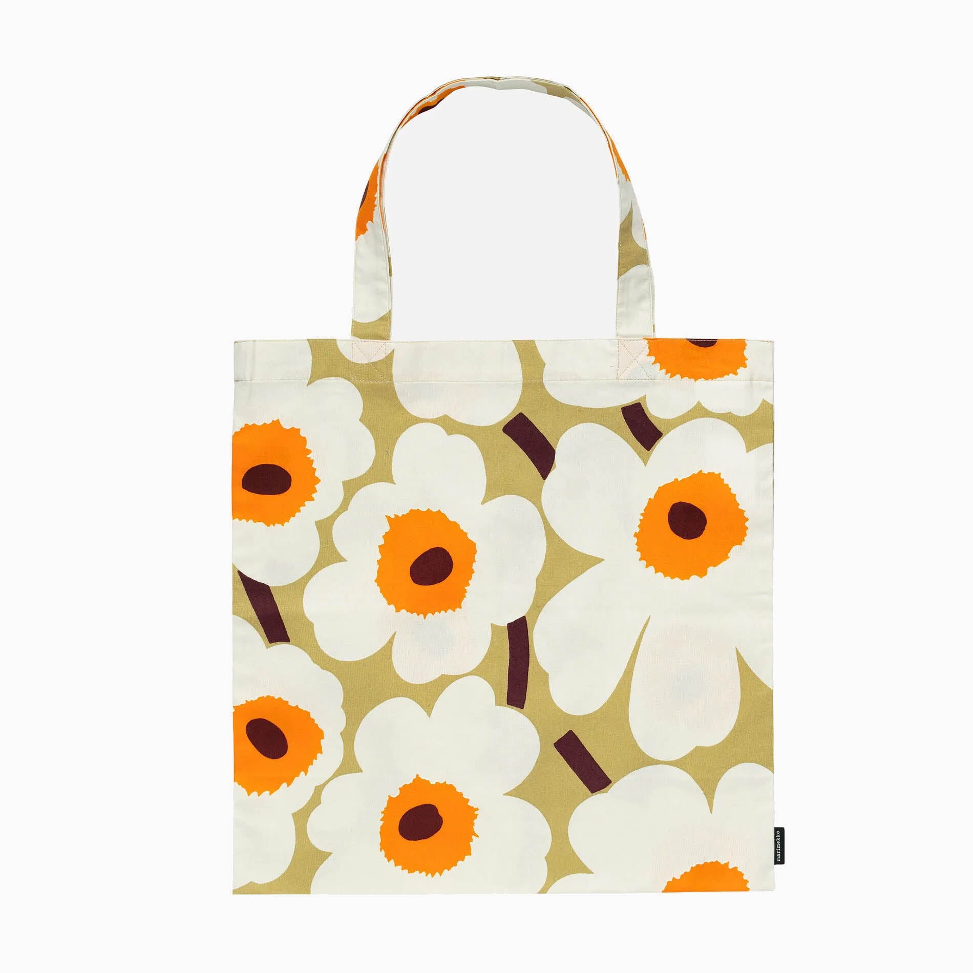 Marimekko Pieni Unikko Tote Bag - White/Cream