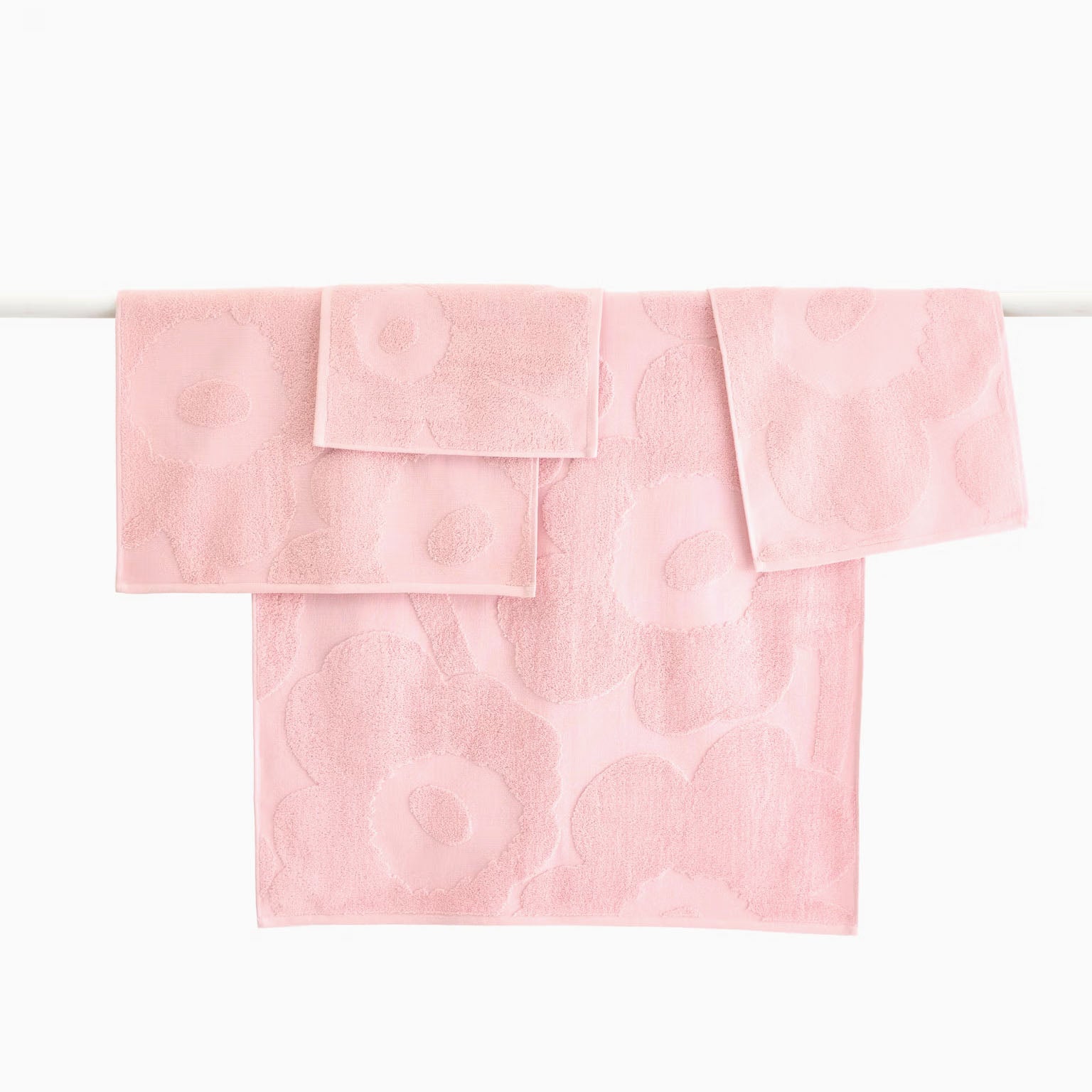 Marimekko Unikko Bath Towel - Pink/Powder
