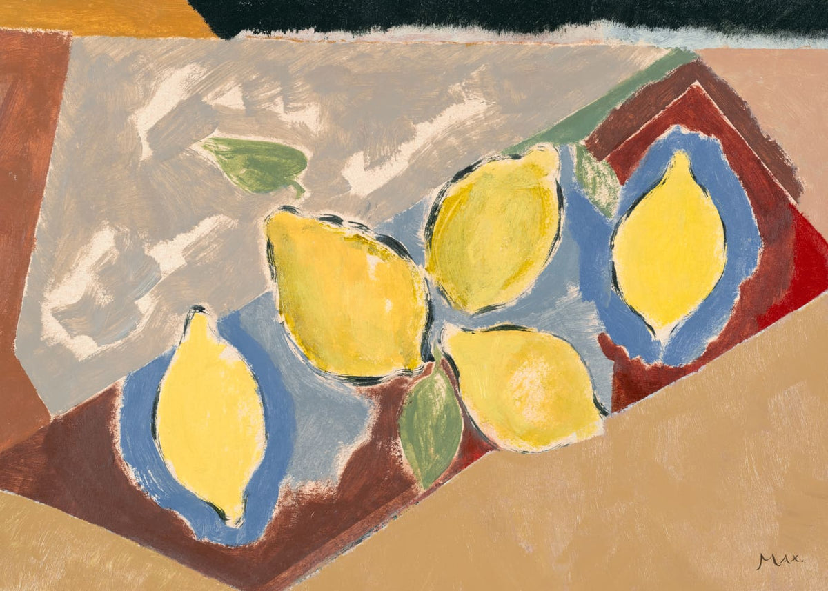 Citrons Art Print by Max Ososki