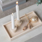 MEtte Ditmer Marble Candleholder Sand