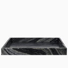Mette Ditmer Marble Tray, Large - Black/Grey