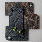 Mette Ditmer Marble Serving Board, Large - Black/Grey