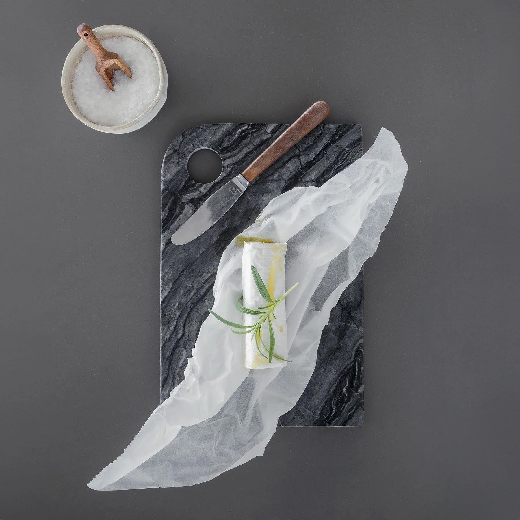 Mette Ditmer Marble Serving Board, Medium - Black/Grey