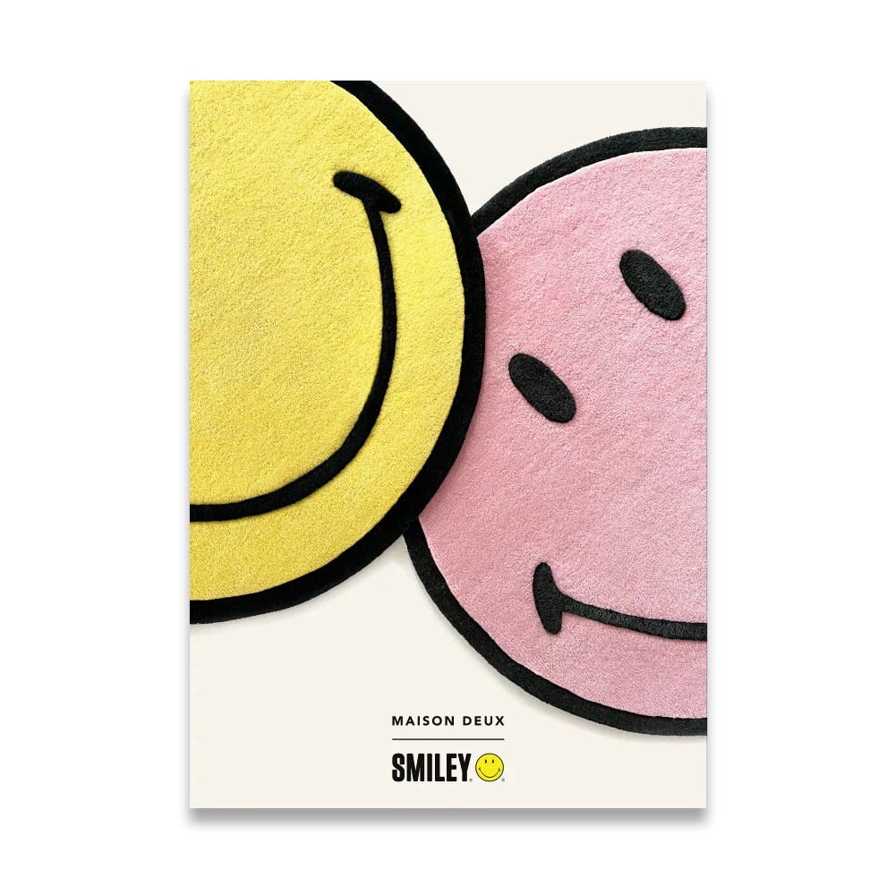 MAISON DEUX - Smiley Wall Rug