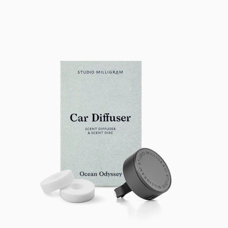 Studio Milligram Car Diffuser Round - Ocean Odyssey