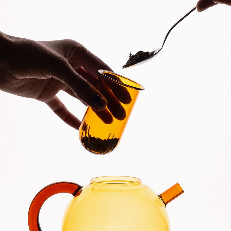 Studio Milligram Tea Brewer - Yellow/Amber