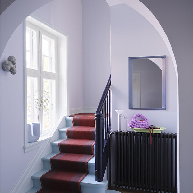 Muuto Arced Mirror 80cm Light Lilac