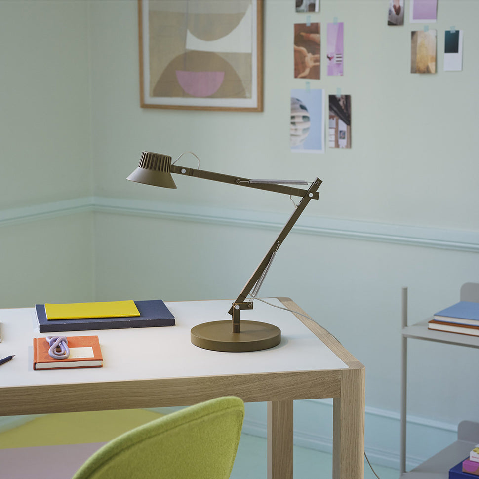 Muuto Dedicate Table Lamp S2 Brown Green