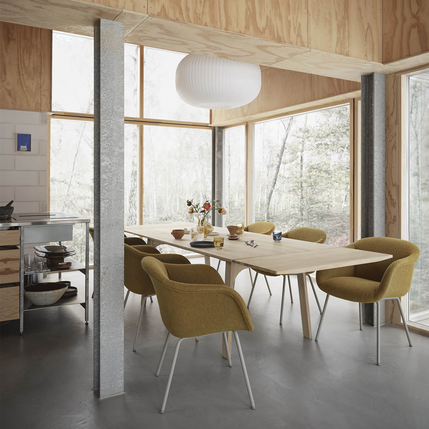 Muuto Earnest Extension Leaves Oak