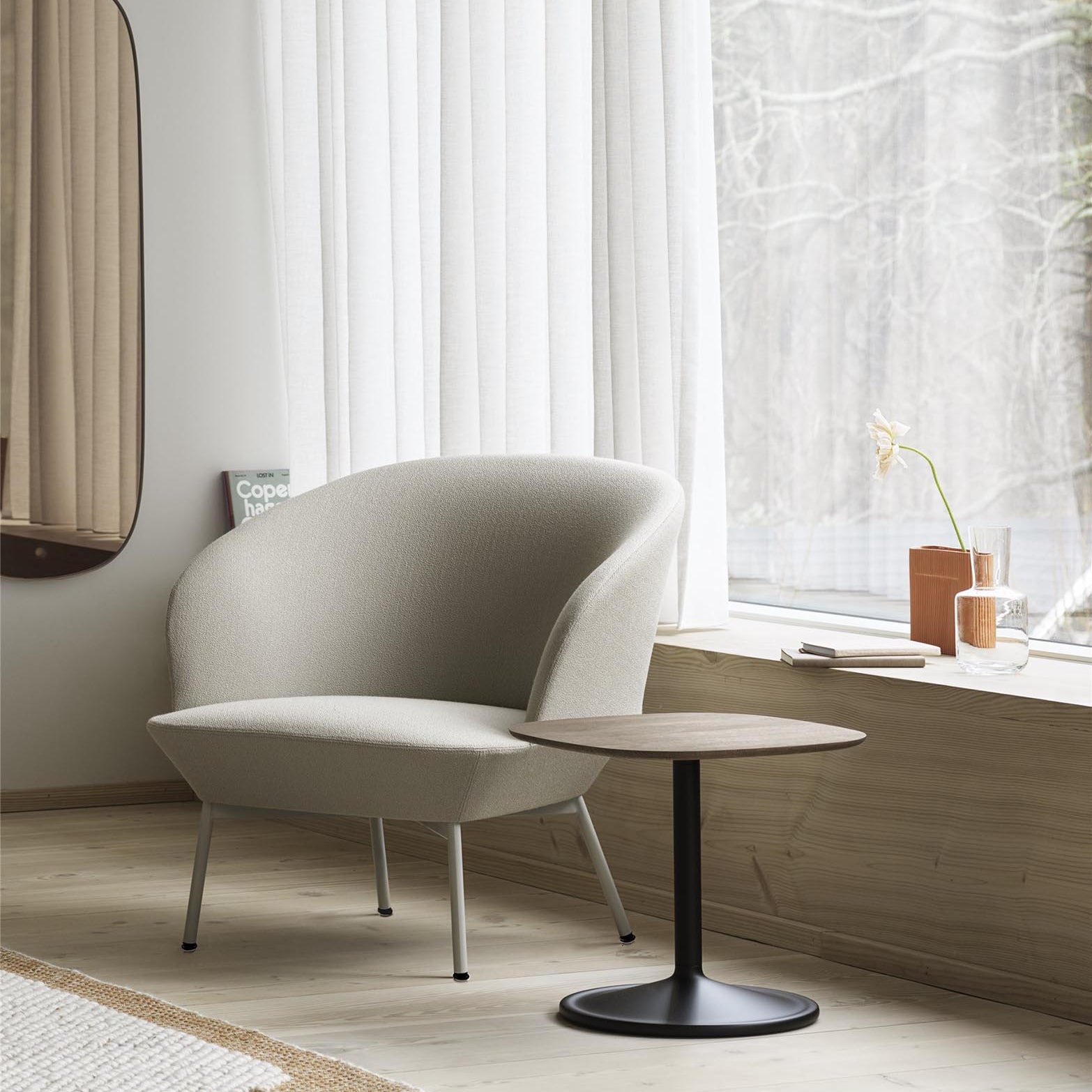 Muuto Oslo Lounge Chair Tube Base