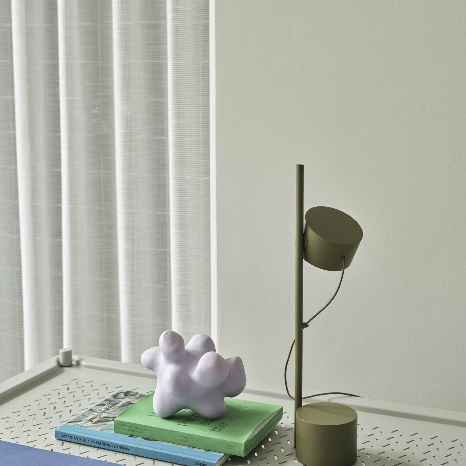 Muuto Post Table Lamp brown Green