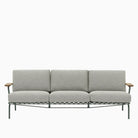Muuto Settle 3 Seater Sofa Ribbed Weave 2 Dark Green