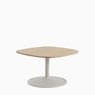 Muuto Soft Coffee Table Solid Oak 70x70cm