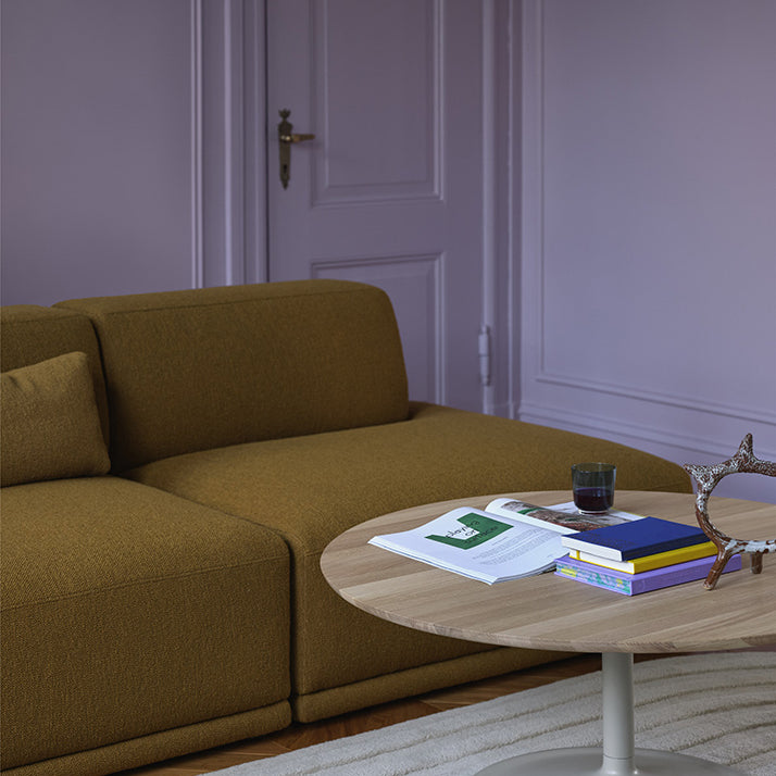 Muuto Soft Coffee Table Solid Oak 95cm