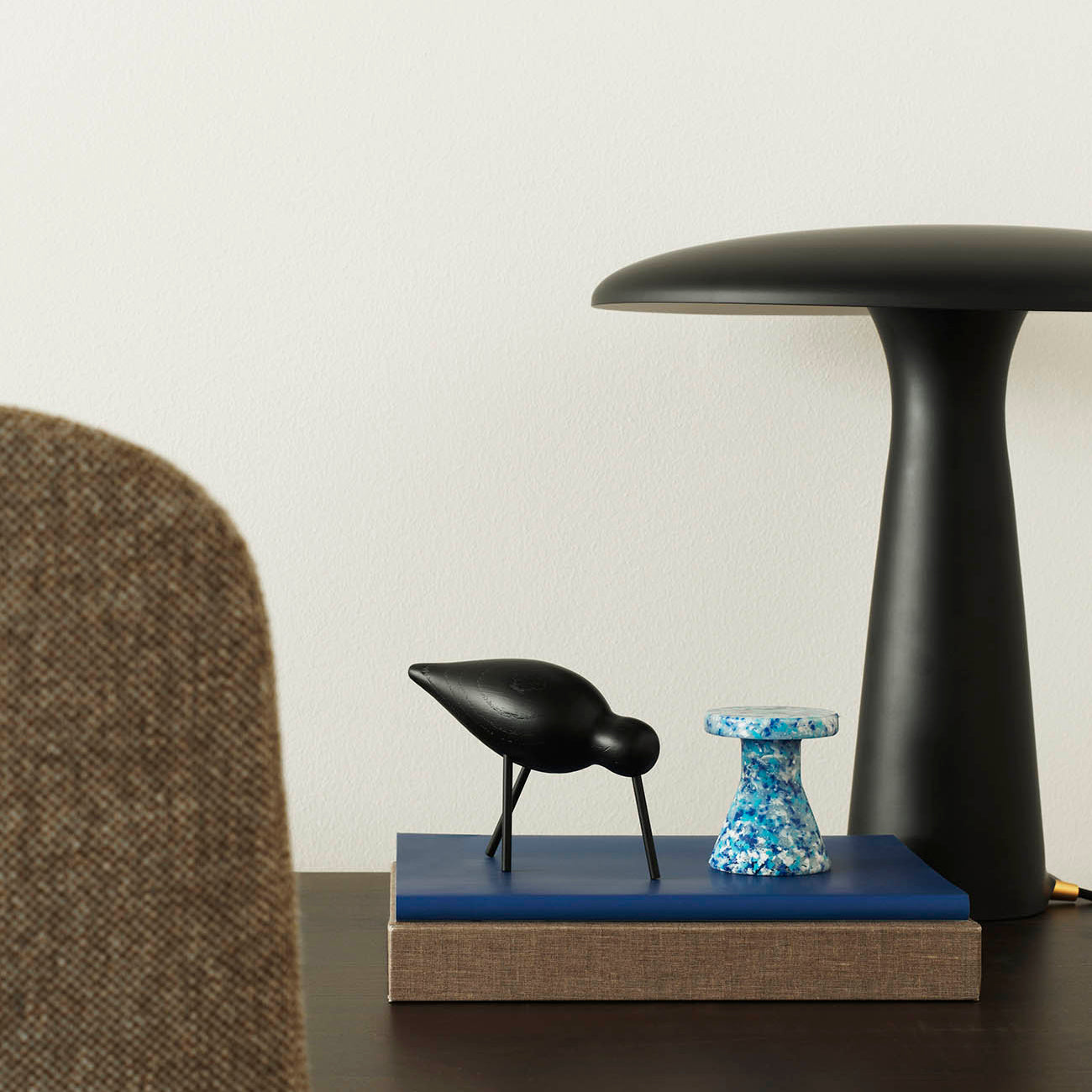 Normann Copenhagen Bit Stool Cone Miniature Blue