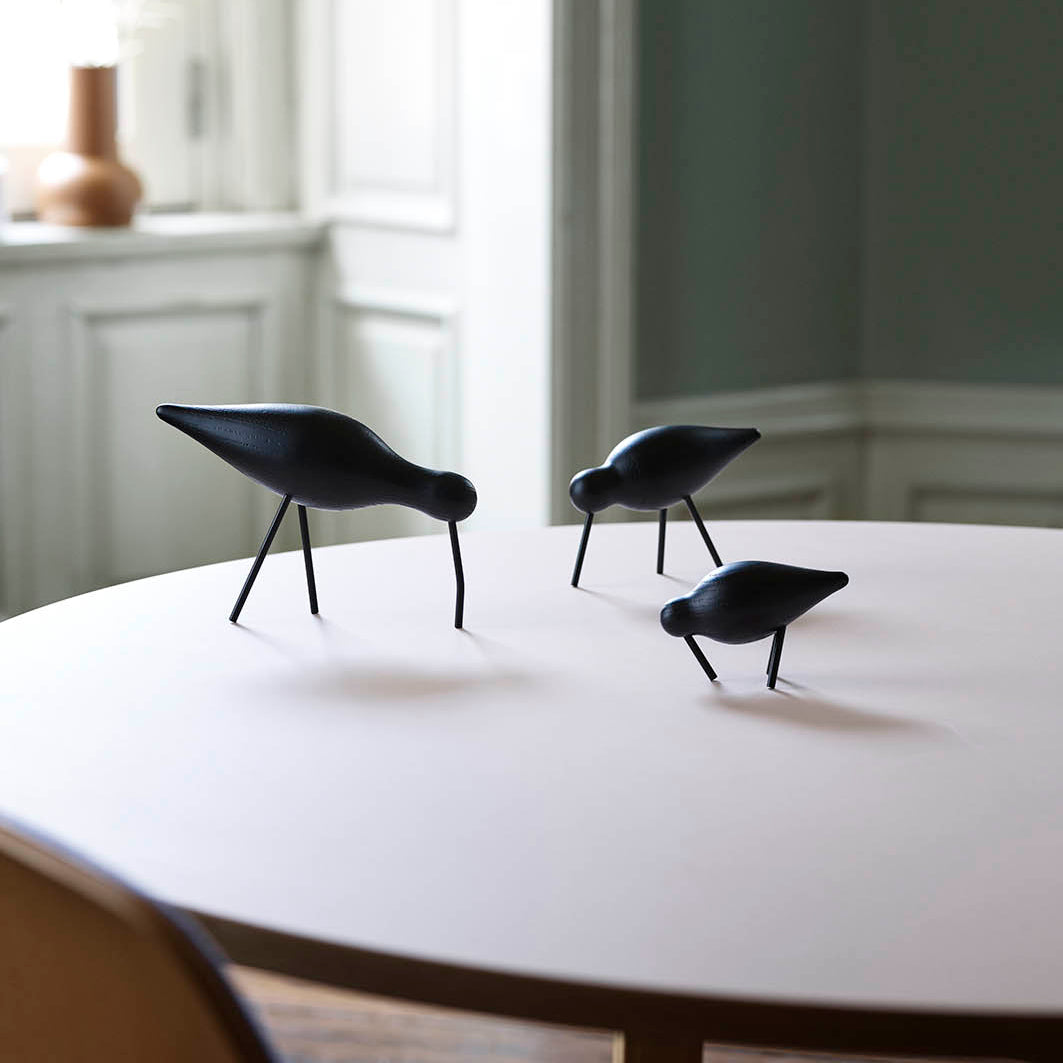 Normann Copenhagen Shore Bird Large - Black/Black